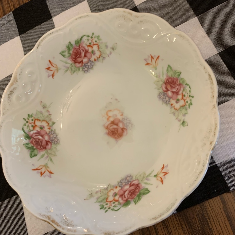 Floral Vintage bowl